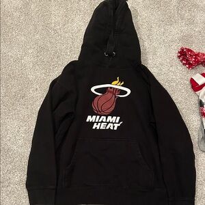 Miami Heat Kids Black Hoodie